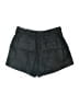 J.Crew 100% Linen Chevron-herringbone Black Shorts Size 0 - photo 2