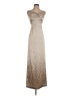 Marciano Metallic Silver Cocktail Dress Size 0 - photo 1