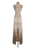 Marciano Metallic Silver Cocktail Dress Size 0 - photo 2
