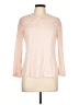 Rebecca Taylor 100% Linen Pink Pullover Sweater Size L - photo 1