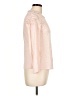 Rebecca Taylor 100% Linen Pink Pullover Sweater Size L - photo 4