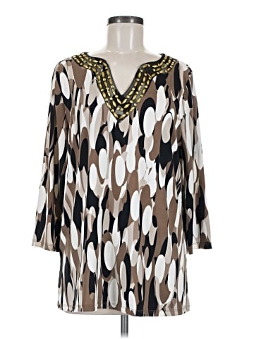 Ellen Tracy 3/4 Sleeve Blouse (view 1)