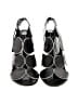 Manolo Blahnik Graphic Black Sandals Size EU 40 1/2 - photo 2