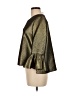 BCBGMAXAZRIA Metallic Gold 3/4 Sleeve Blouse Size M - photo 5