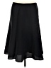 Kate Hill 100% Polyester Solid Black Formal Skirt Size 12 - photo 1