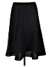 Kate Hill 100% Polyester Solid Black Formal Skirt Size 12 - photo 2