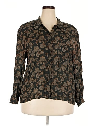 Jones New York Long Sleeve Blouse (view 1)