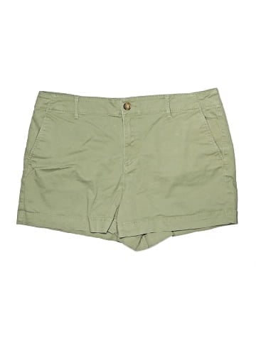 Ann Taylor LOFT Khaki Shorts (view 1)