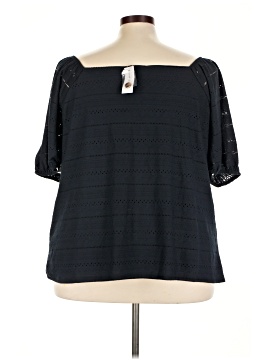Lane Bryant Short Sleeve Blouse (view 2)