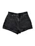 Madewell Black Denim Shorts Size 26 waist - photo 1
