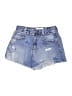 Zara Blue Denim Shorts Size 11 - 12 - photo 1