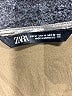 Zara Metallic Silver 3/4 Sleeve Blouse Size M - photo 7