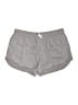 Athleta 100% Linen Gray Athletic Shorts Size 14 - photo 1