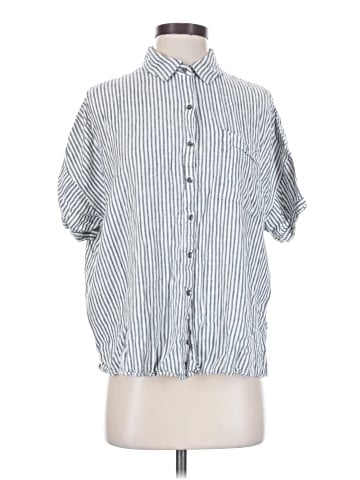 Splendid Short Sleeve Button-Down Shirt (view 1)