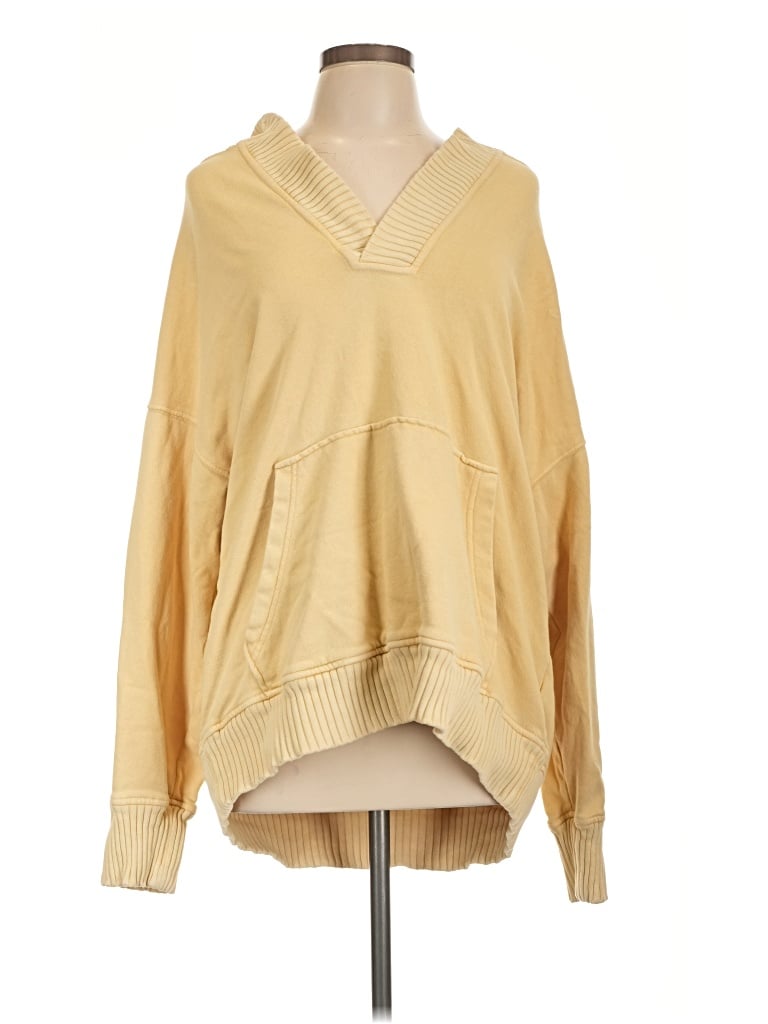 Pre-owned Aerie Poncho In Yellow