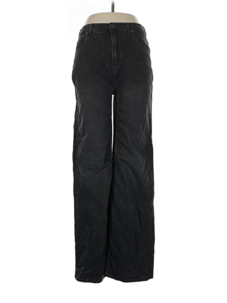 Pre-owned Oat Jeans In Black