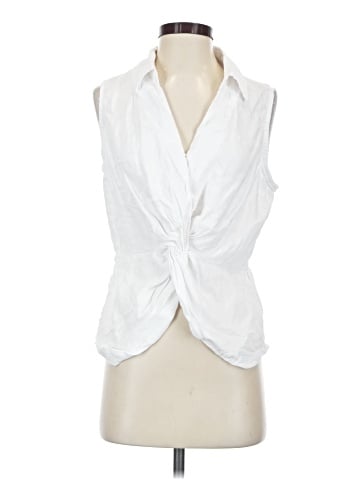 Kut from the Kloth Sleeveless Button-Down Shirt (view 1)
