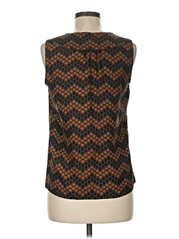 Tory Burch Sleeveless Silk Top (view 2)