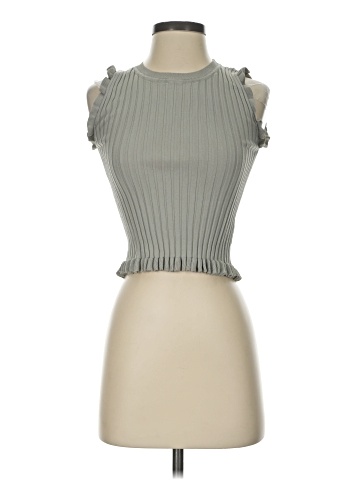 Hem & Thread Sleeveless Top (view 1)