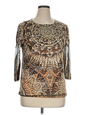 Reba 3/4 Sleeve Top (view 1)