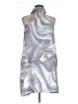 A New Day 100% Polyester Graphic Silver Cocktail Dress Size L - photo 1