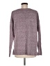 Pulse 100% Polyester Tweed Burgundy Pullover Sweater Size M - photo 2