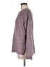 Pulse 100% Polyester Tweed Burgundy Pullover Sweater Size M - photo 5