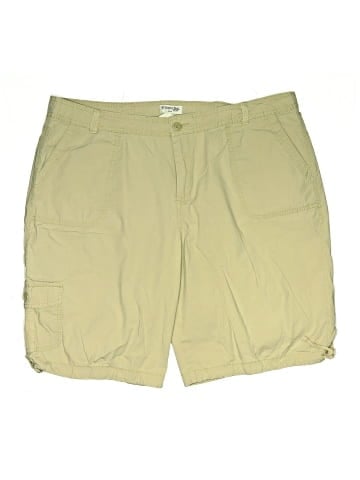 St. John's Bay Khaki Shorts (view 1)