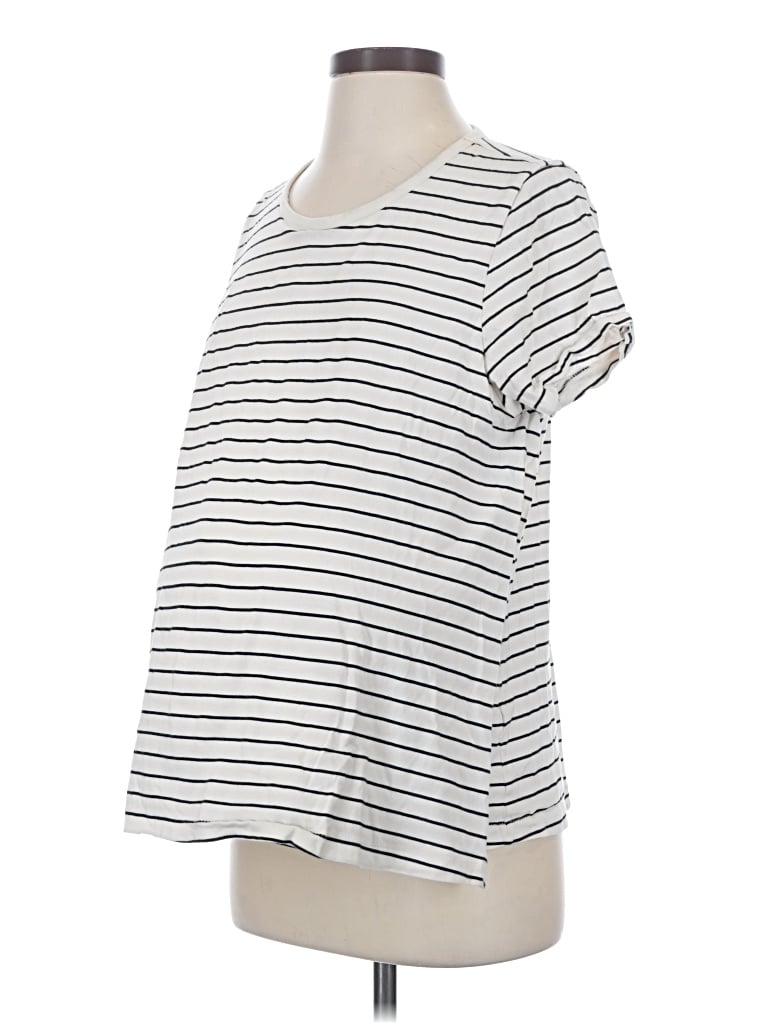 Pre-owned Hatch Short Sleeve T-shirt In White