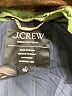 J.Crew 100% Polyester Argyle Green Coat Size S - photo 6