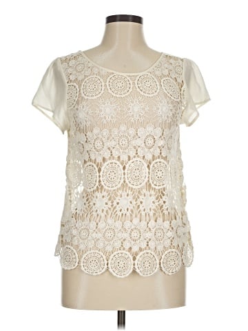 Francesca's Short Sleeve Blouse (view 1)