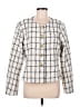 Alexia Admor 100% Polyester Tweed Ivory Jacket Size 12 - photo 1