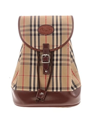 Burberry Vintage Haymarket Check Backpack (view 1)