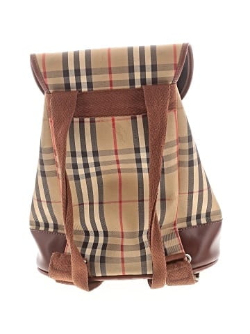 Burberry Vintage Haymarket Check Backpack (view 2)