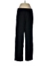 Lands' End Solid Black Track Pants Size L - photo 1