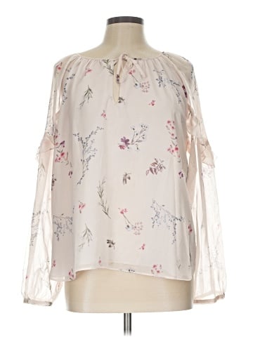 St. Tropez West Long Sleeve Blouse (view 1)