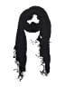 Unbranded 100% Rayon Black Scarf One size - photo 1