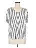 Belldini White Short Sleeve Blouse Size L - photo 1