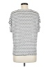 Belldini White Short Sleeve Blouse Size L - photo 2