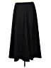 Croft & Barrow Solid Black Formal Skirt Size 12 - photo 1