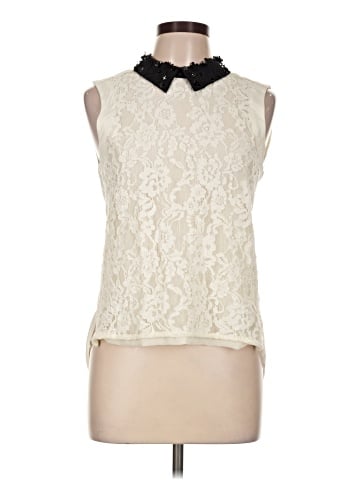 Belle Badgley Mischka Sleeveless Blouse (view 1)