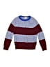 Crewcuts 100% Cotton Color Block Burgundy Pullover Sweater Size 6 - 7 - photo 1