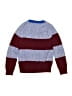 Crewcuts 100% Cotton Color Block Burgundy Pullover Sweater Size 6 - 7 - photo 2