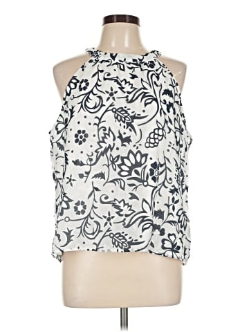 Ann Taylor Factory Sleeveless Blouse (view 1)