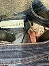 Ann Taylor LOFT Polka Dots Blue Jeans Size 27 waist - photo 7