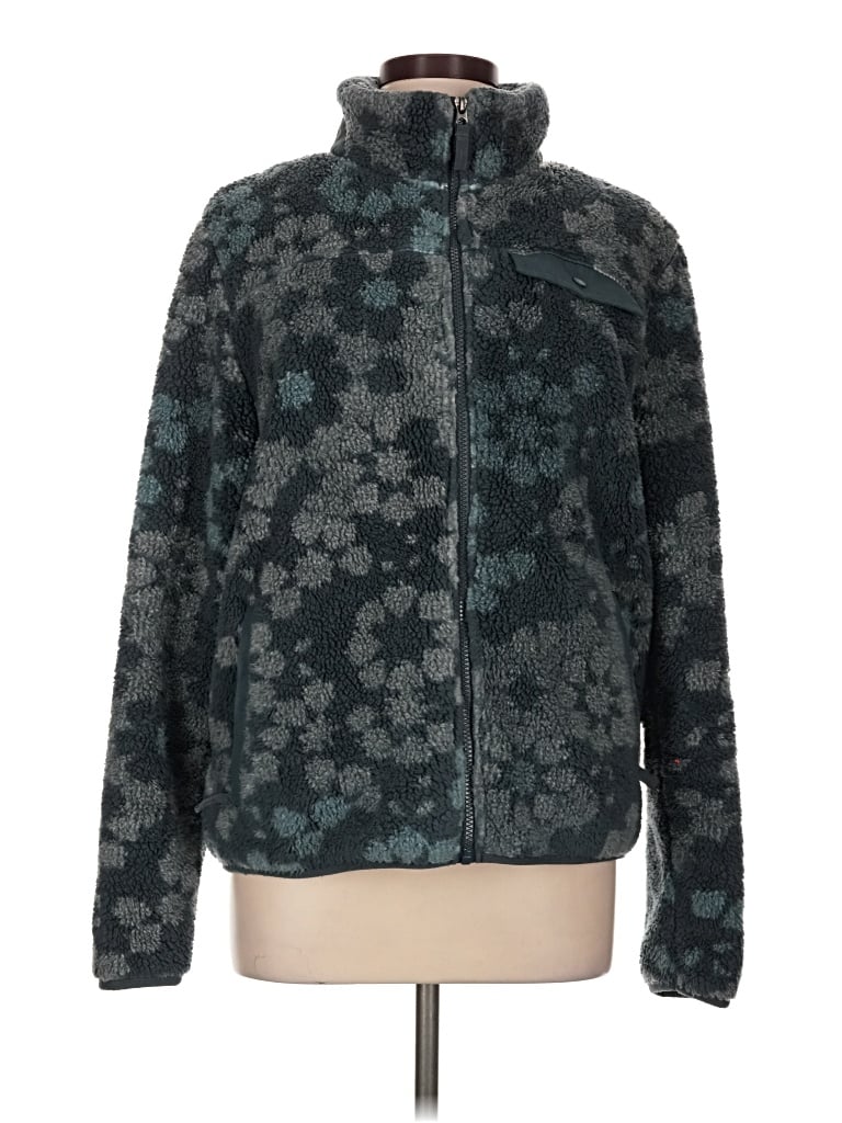 Pre-owned Gerry Fleece Jacket In Teal