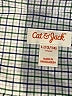 Cat & Jack Checkered-gingham Green Long Sleeve Button-Down Shirt Size 12 - 14 - photo 3