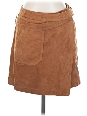 Olivia Palermo x Chelsea 28 Leather Skirt (view 1)