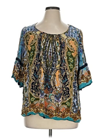 BILA Short Sleeve Blouse (view 1)