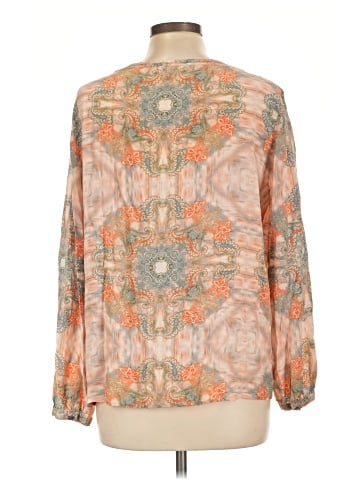 Antonio Melani Long Sleeve Silk Top (view 2)